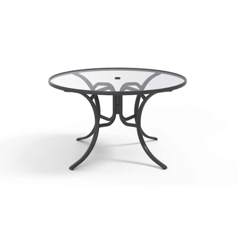 Table de salle à manger Hiranur, gris