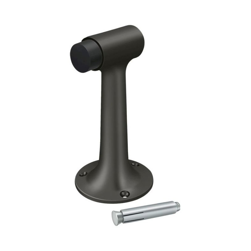 Door Stop, Oil-Rubber Bronze
