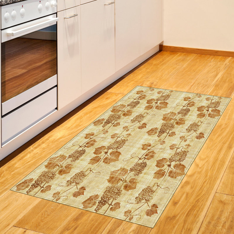 Tapis décoratif à longs fils en fibre de polyester à haute densité Égypte, Rectangle 2 pi 7 po x 5 pi