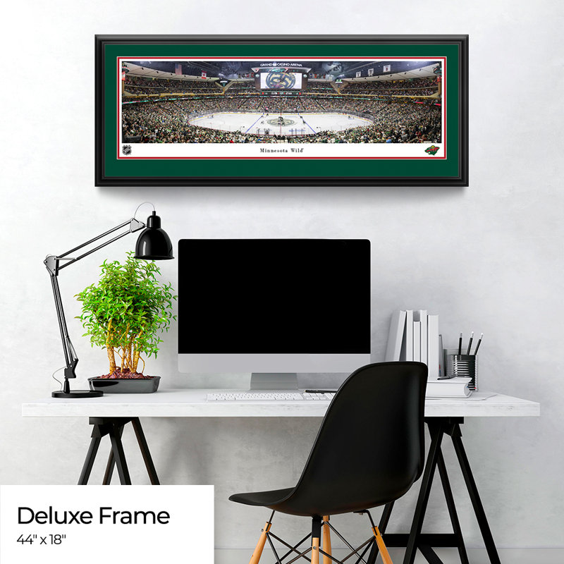 Minnesota Wild, Center Ice - Deluxe Frame