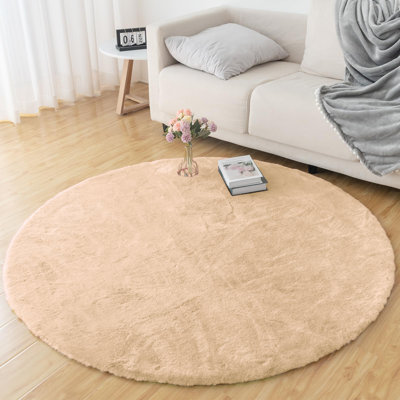 Tapis rond pour téléphone portable avec envers antidérapant