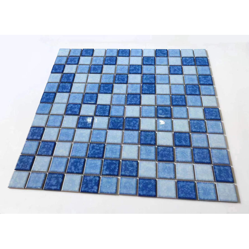 Monet 2 in. x 2 in. Glazed Porcelain Straight Edge Square Mosaic Wall & Pool Tile