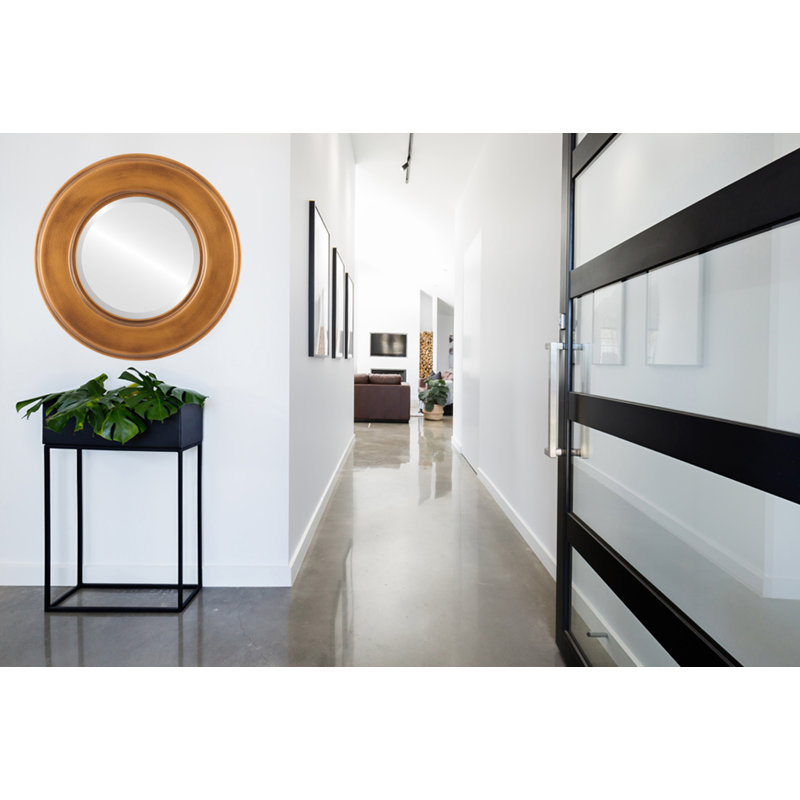 Woodley Round Mirror, 25" x 25"