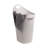  60L Rolling Laundry Hamper, Clothes Basket, Wheels, Wicker Style, Plastic, 19.5"L x 14.75"W x 29.25"H-59099788