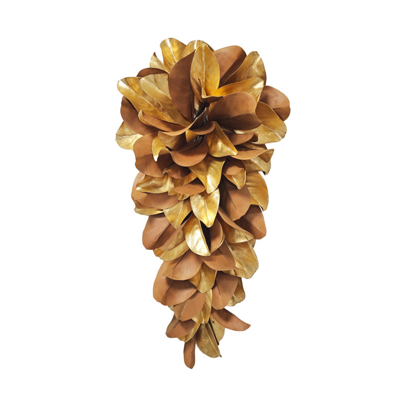 MAGNOLIA LEAF TEARDROP SWAG
