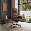 Ensemble de 3 chaises de bureau en cuir-1997126491
