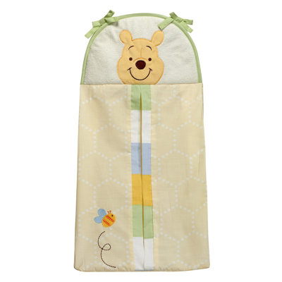 Bear Geometric Crib Diaper Stacker