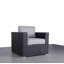 Chaise de terrasse avec coussins Melanie-1433360667-1436611917
