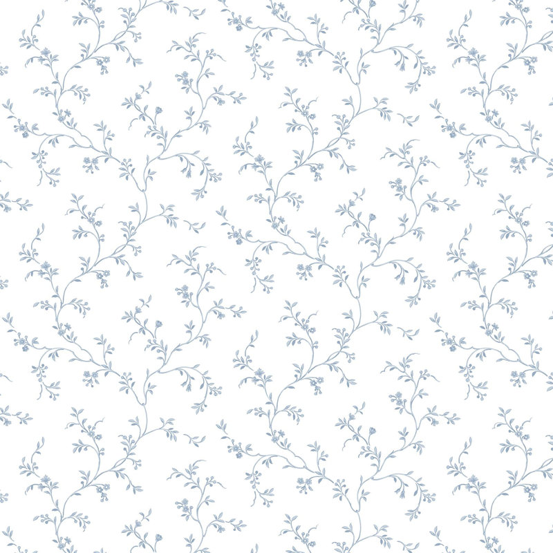 Sayette Non-Pasted Wallpaper Roll, Navy
