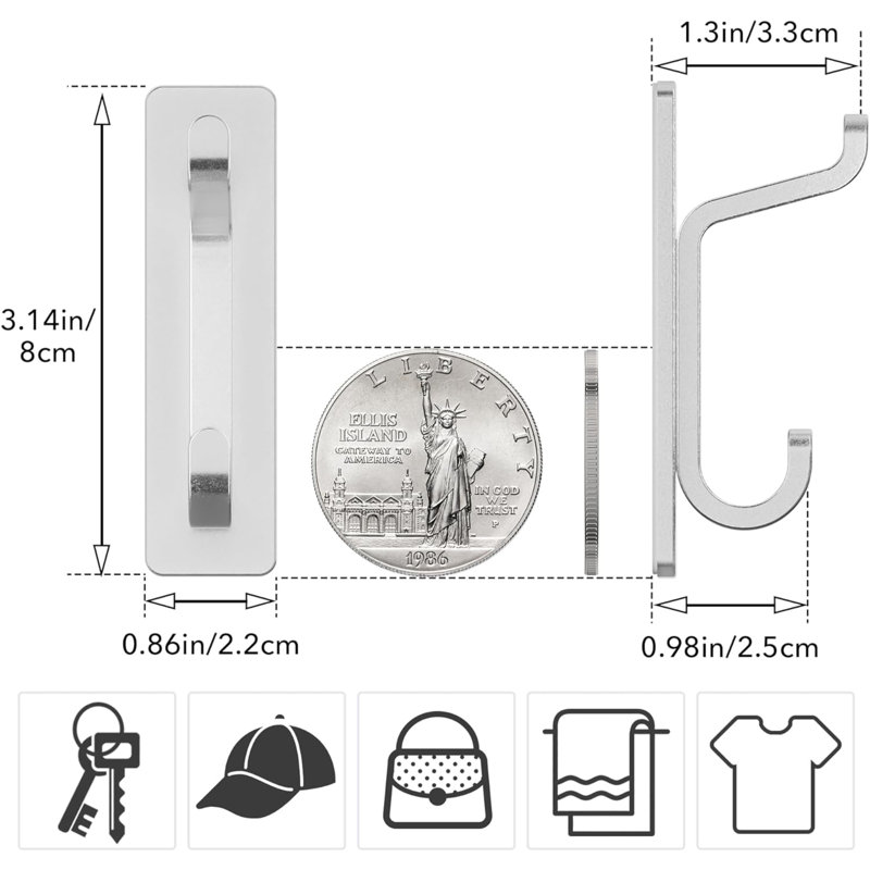Parlin Metal Wall Wall Hook