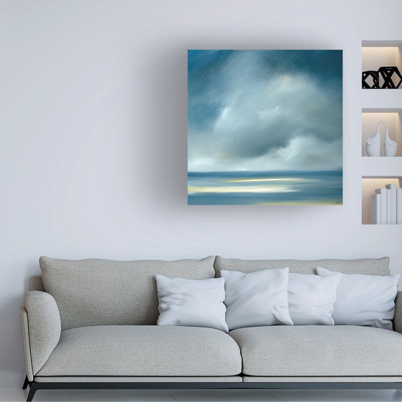 «Skaket Blue», art par Rick Fleury, H 18 po x l 18 po x P 2 po