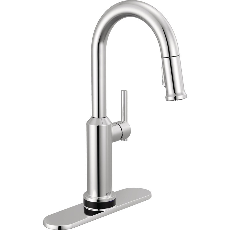 Touch2O Bar / Prep Faucet with Touchless Technology, Lumicoat Chrome