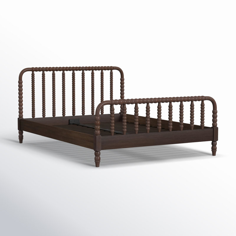 Benbrook Wood Spindle Bed, Antique Coffee, Queen