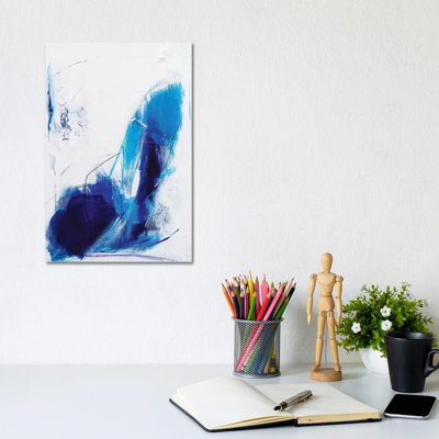 Light My Sapphire by Julie Ahmad - Wrapped Canvas Gallery-Wrapped Canvas Giclée