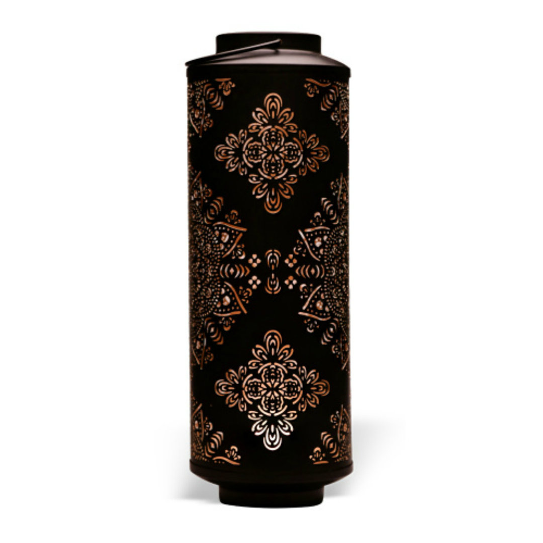 16'' H Metal Wall Lantern Bungalow Rose