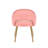 Linkoski 17.91 " H Velvet Upholstered Armchair-1850327551