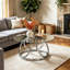 Paloalto Pedestal Coffee Table-2134740299