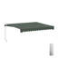 Auvent de patio rétractable motorisé - cadre noir-99487773-99487781