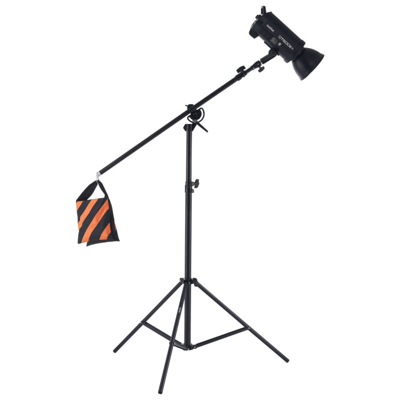 366.6cm H x 120cm W Light Stand