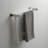 18.9in Double Square Towel Bar