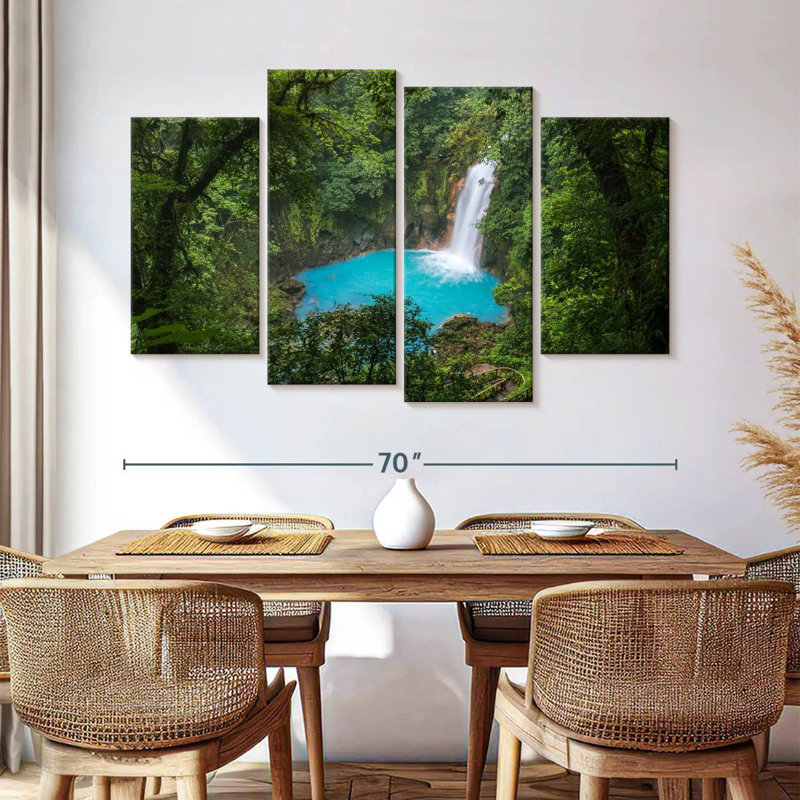 Cascade Alvord Rio Celeste, H 42 po x l 68 po