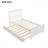 Modern Bed, Platform Bed With Trundle