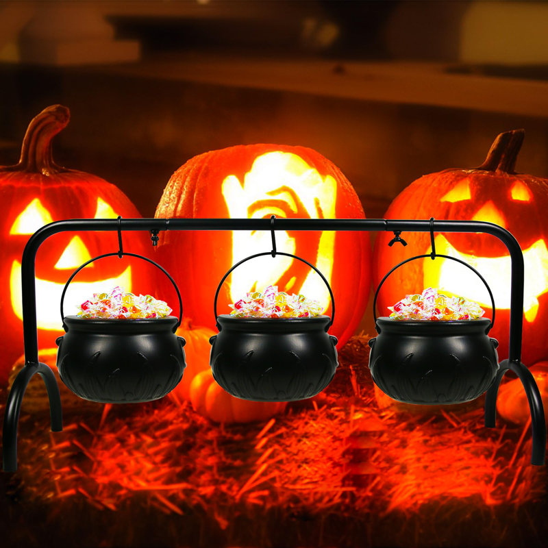 Ensemble de 3 bols à bonbons d'Halloween