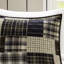 Courtepointe double / grand - réversible, noir / brun, bordure découpée, rembourrage en coton doux noir / brun double / grand réversible, imprimé, rembourré, fermeture à glissière, style chalet-120276093-120276094