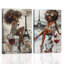 2 Piece Wrapped Canvas Print-20784524
