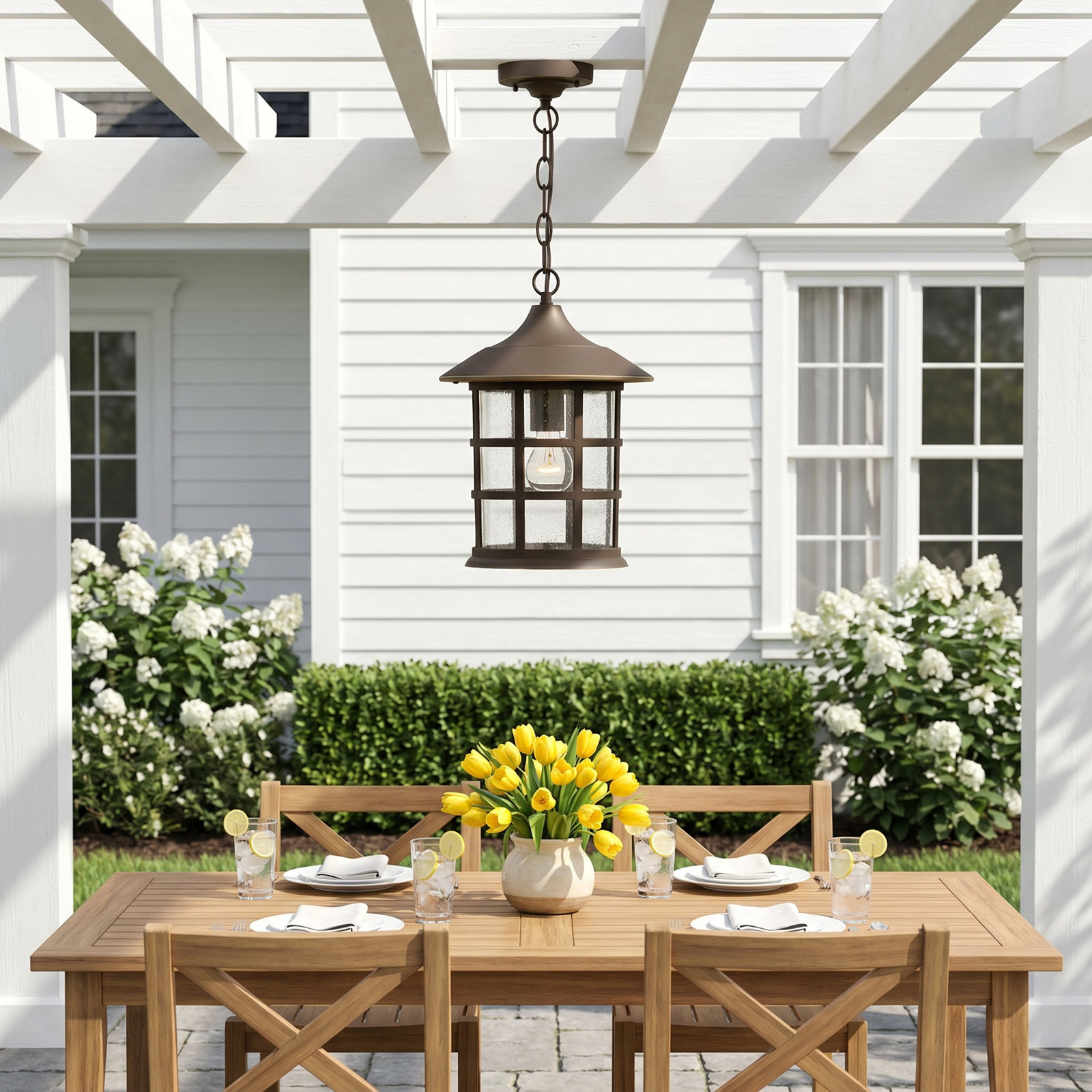 Freeport Outdoor Hanging Lantern, Oil Rubbed Bronze
