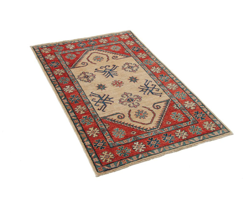 Rectangle 82 cm x 127 cm Oriental Hand Woven Area Rug