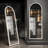 Arched LED Metal Floor Mirror-1381860483