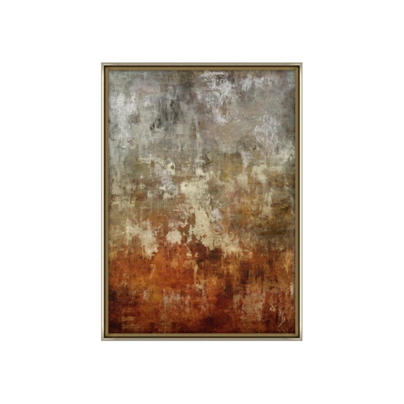 «A Soft Delicacy Hand Embellissement» par Jean Kenna, peinture sur toile tendue, Couche de verre, H 33 po x l 24 po