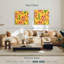 Lelend calavera et motif de cactus-111887605