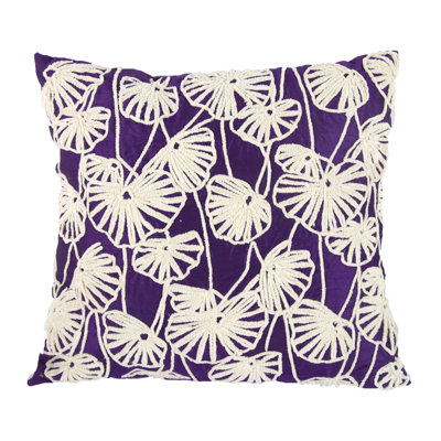 Esther Dupioni Silk Throw Pillow