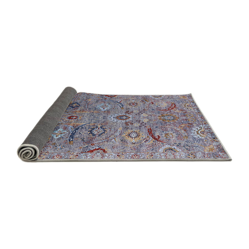 Floral Indoor Rug, Round 7'