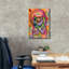 «Headphones Kitten» par Dean Russo, art mural sur toile-101649023