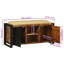 Solid Wood Storage Bench-2132151602