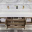 Ensemble de meuble-lavabo double 72 po Glasgow-494673775-494673768