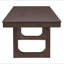 Table de salle à manger extensible de 60 à 78 po, table de cuisine en bois de ferme avec rallonge amovible, grande table extensible pour 4 à 8 personnes, noyer