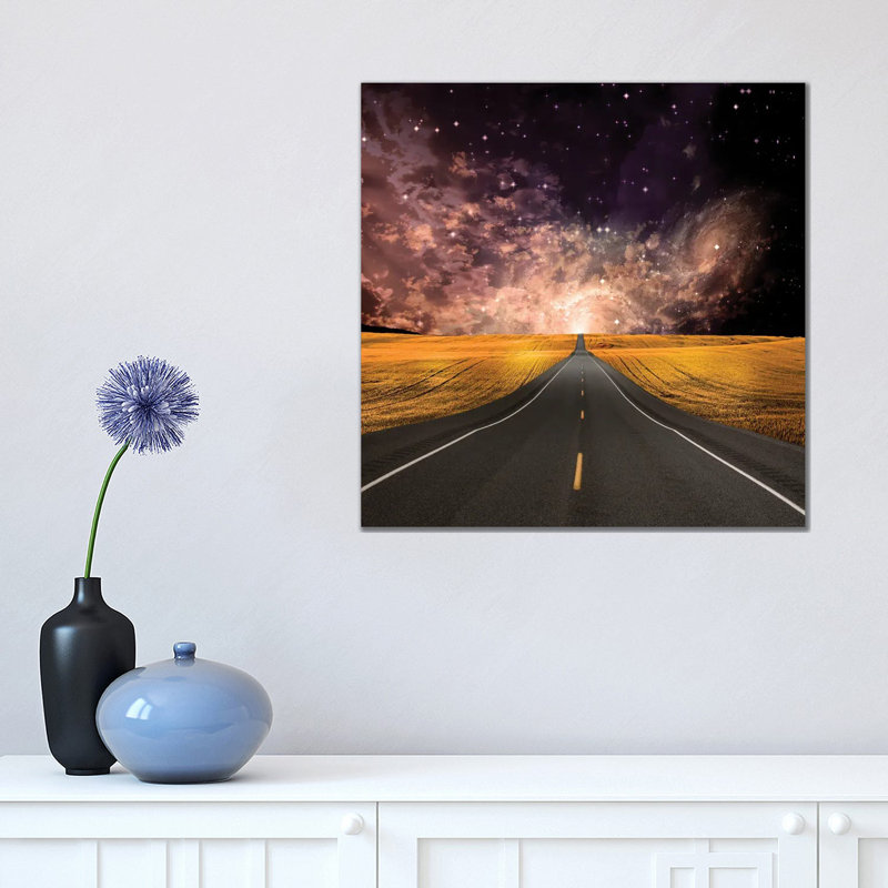 Path Vanishes In Background by Bruce Rolff - Wrapped Canvas Print, 45.72 cm H x 45.72 cm W x 3.175 cm D
