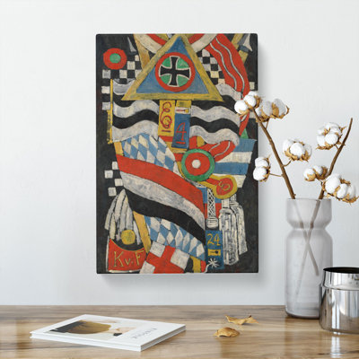 Portrait Of A German Officer By Marsden Hartley - Wrapped Canvas