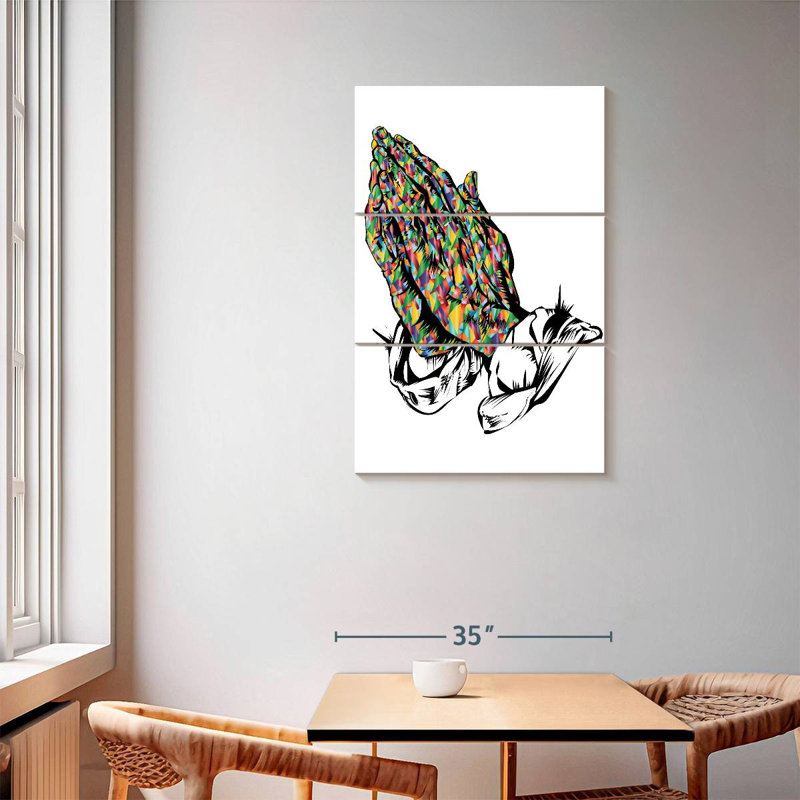 Adella Pray For Me, 57" H x 36" W