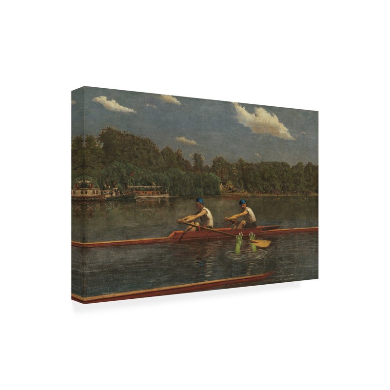 Œuvres bolognaises, maîtres de la bolognaise Redux The Biglin Brothers, Thomas Eakins, H 12 po x l 19 po