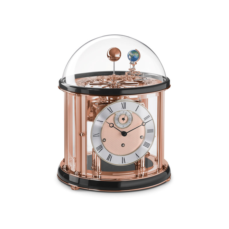 Roman Numeral Tabletop Clock, Black