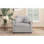 Fauteuil convertible en chenille avec dossier réglable-1044224836