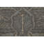 Tapis gris oriental en laine 9 pi x 12 pi