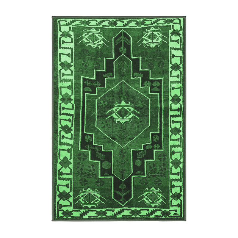 Washable Oriental Indoor Rug, Rectangle 2' x 3'