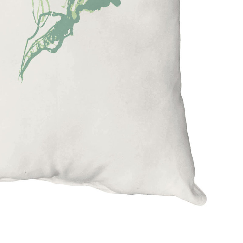 Housse de coussin carré et insert, Orangé