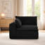 Fauteuil droit moderne rembourré avec dossier rembourré-1284562591